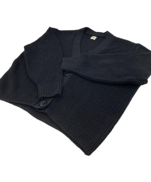Ron Herman（ロンハーマン）Ron Herman (ロンハーマン) Mercerized Cotton Cardigan コットンカーディガン ブラック サイズ:XSの古着・服飾アイテム
