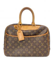 LOUIS VUITTON（ルイ ヴィトン）の古着「ドーヴィル/ボーリング・ヴァニティ　ボーリングバッグ　ボストンバッグ」｜ブラウン
