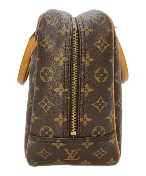 LOUIS VUITTON（ルイ ヴィトン）LOUIS VUITTON (ルイ ヴィトン) ドーヴィル/ボーリング・ヴァニティ　ボーリングバッグ　ボストンバッグ ブラウンの古着・服飾アイテム