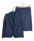 theoryセオリー）の古着「Tailor Gabeセットアップスーツ スカートスーツ シングルジャケット　セレモニー」｜ネイビー