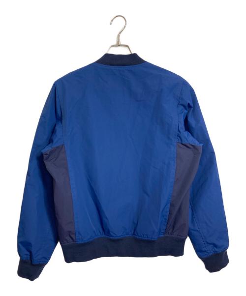 LACOSTE（ラコステ）LACOSTE (ラコステ) フルジップブルゾン　アウター　ライトアウター ブルー サイズ:48の古着・服飾アイテム