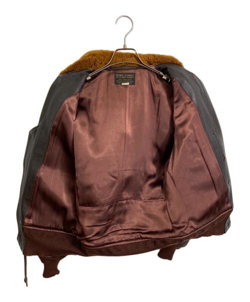 THE REAL McCOY'S（ザ・リアルマッコイズ）THE REAL McCOY'S (ザ・リアルマッコイズ) G1 フライトジャケット　レザージャケット ブラウン サイズ:36の古着・服飾アイテム
