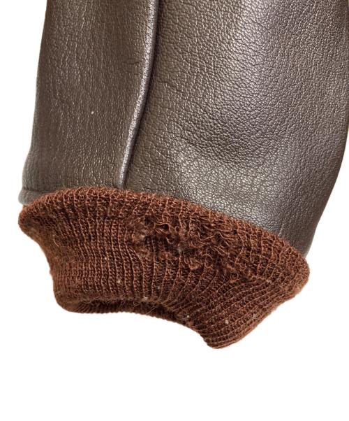 THE REAL McCOY'S（ザ・リアルマッコイズ）THE REAL McCOY'S (ザ・リアルマッコイズ) G1 フライトジャケット　レザージャケット ブラウン サイズ:36の古着・服飾アイテム