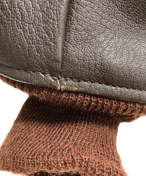 THE REAL McCOY'S（ザ・リアルマッコイズ）THE REAL McCOY'S (ザ・リアルマッコイズ) G1 フライトジャケット　レザージャケット ブラウン サイズ:36の古着・服飾アイテム