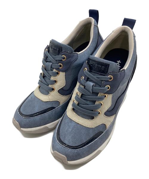 DIANA（ダイアナ）DIANA (ダイアナ) 【9cm】美脚ヒールアップスニーカー ネイビー サイズ:23cmの古着・服飾アイテム