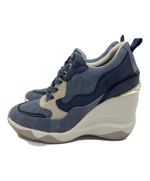 DIANA（ダイアナ）DIANA (ダイアナ) 【9cm】美脚ヒールアップスニーカー ネイビー サイズ:23cmの古着・服飾アイテム