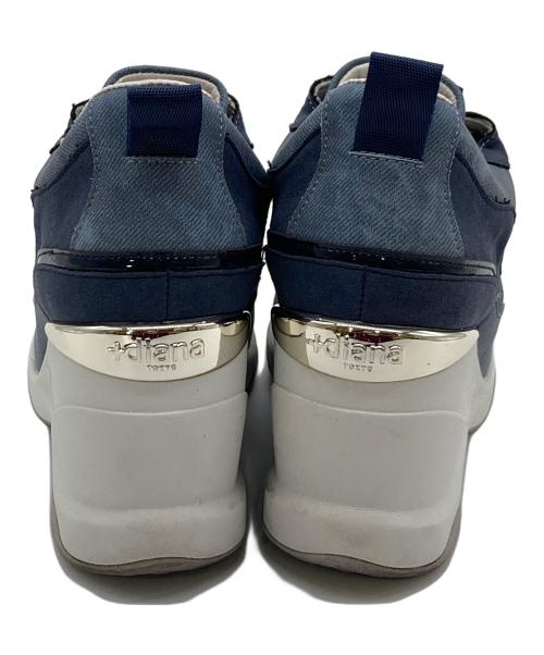 DIANA（ダイアナ）DIANA (ダイアナ) 【9cm】美脚ヒールアップスニーカー ネイビー サイズ:23cmの古着・服飾アイテム