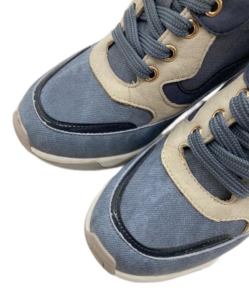 DIANA（ダイアナ）DIANA (ダイアナ) 【9cm】美脚ヒールアップスニーカー ネイビー サイズ:23cmの古着・服飾アイテム