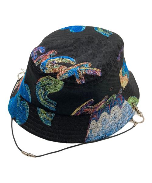 bodysong.（ボディソング）bodysong. (ボディソング) バケットハット　ジャガードハット　総柄　日本製 マルチカラー サイズ:実寸参照の古着・服飾アイテム