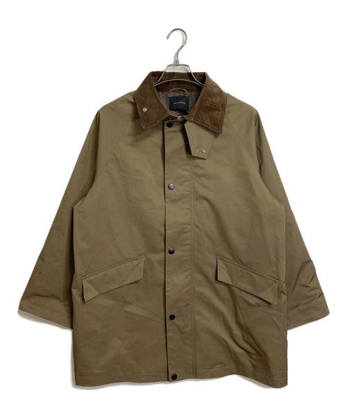 Lavish Gate（ラビッシュゲート）Lavish Gate (ラビッシュゲート) 撥水ステンカラーハーフコート カーキ サイズ:FREEの古着・服飾アイテム