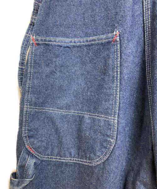 Dickies（ディッキーズ）Dickies (ディッキーズ) 【古着】90’s デニムオールインワン　オーバーオール　Next Vintage  90年代 ブルー サイズ:実寸参照の古着・服飾アイテム