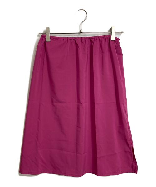 SLOBE IENA（スローブ イエナ）SLOBE IENA (スローブ イエナ) ボリュームスリーブリネンワンピース　ラグランワンピース　麻ワンピース ピンク サイズ:Sの古着・服飾アイテム