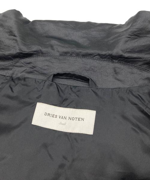 DRIES VAN NOTEN（ドリスヴァンノッテン）DRIES VAN NOTEN (ドリスヴァンノッテン) VOYDS BIS 3149 W.W.JACKET ボンバージャケット　ドローコード　アウター ブラック サイズ:Smallの古着・服飾アイテム