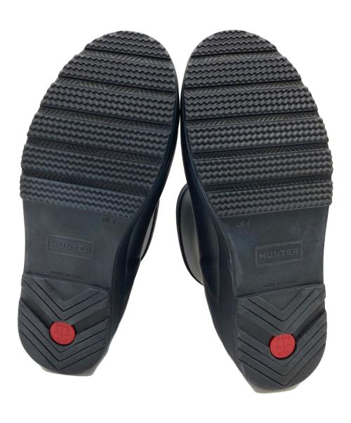 HUNTER（ハンター）HUNTER (ハンター) オリジナル プレイショート　レインブーツ　レインシューズ　長靴 ブラック サイズ:UK4の古着・服飾アイテム