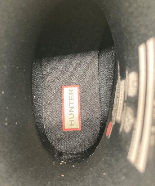 HUNTER（ハンター）HUNTER (ハンター) オリジナル プレイショート　レインブーツ　レインシューズ　長靴 ブラック サイズ:UK4の古着・服飾アイテム