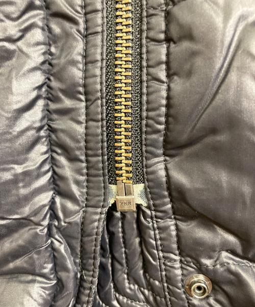 BURBERRY BLUE LABEL（バーバリー ブルー レーベル）BURBERRY BLUE LABEL (バーバリーロンドンブルーレーベル) ダウンコート　ロングコート　アウター ブラック サイズ:38の古着・服飾アイテム