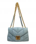 CHARLES & KEITHチャールズアンドキース）の古着「Eudora ユードラ トラペーズバック」｜スカイブルー