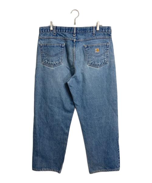 CarHartt（カーハート）CarHartt (カーハート) 【古着】デニムワイドパンツ　 ブルー サイズ:W38 L32の古着・服飾アイテム