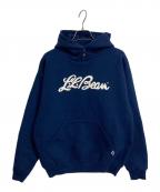 L.L.Bean×RUSSELL ATHLETICエルエルビーン×ラッセルアスレチック）の古着「90'sスエットパーカー　９０年代　USA製」｜ネイビー