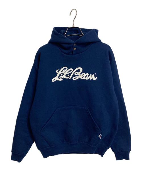 L.L.Bean（エルエルビーン）L.L.Bean (エルエルビーン) RUSSELL ATHLETIC (ラッセルアスレチック) 90'sスエットパーカー　９０年代　USA製 ネイビー サイズ:YOUTH XLの古着・服飾アイテム