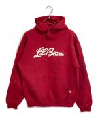 RUSSELL ATHLETIC×L.L.Beanラッセルアスレチック×エルエルビーン）の古着「90'sスウェットパーカー　９０年代　USA製」｜レッド