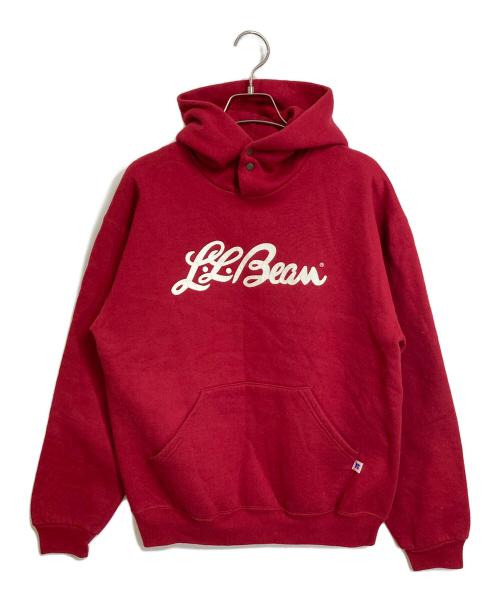 RUSSELL ATHLETIC（ラッセルアスレチック）RUSSELL ATHLETIC (ラッセルアスレチック) L.L.Bean (エルエルビーン) 90'sスウェットパーカー　９０年代　USA製 レッド サイズ:YOUTH　XLの古着・服飾アイテム