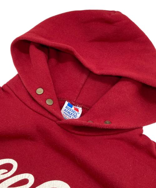 RUSSELL ATHLETIC（ラッセルアスレチック）RUSSELL ATHLETIC (ラッセルアスレチック) L.L.Bean (エルエルビーン) 90'sスウェットパーカー　９０年代　USA製 レッド サイズ:YOUTH　XLの古着・服飾アイテム