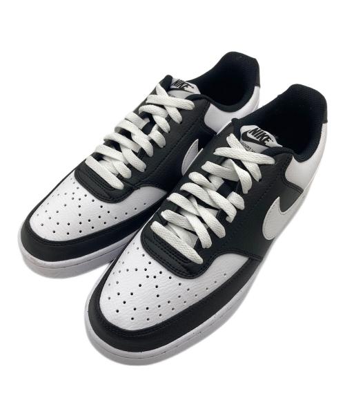 NIKE（ナイキ）NIKE (ナイキ) コート ビジョン LOW   COURT VISION LOW  ローカットスニーカーローカットスニーカー ホワイト×ブラック サイズ:26.5cmの古着・服飾アイテム