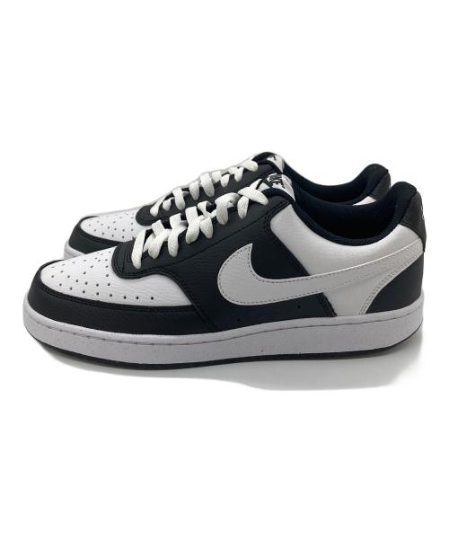 NIKE（ナイキ）NIKE (ナイキ) コート ビジョン LOW   COURT VISION LOW  ローカットスニーカーローカットスニーカー ホワイト×ブラック サイズ:26.5cmの古着・服飾アイテム