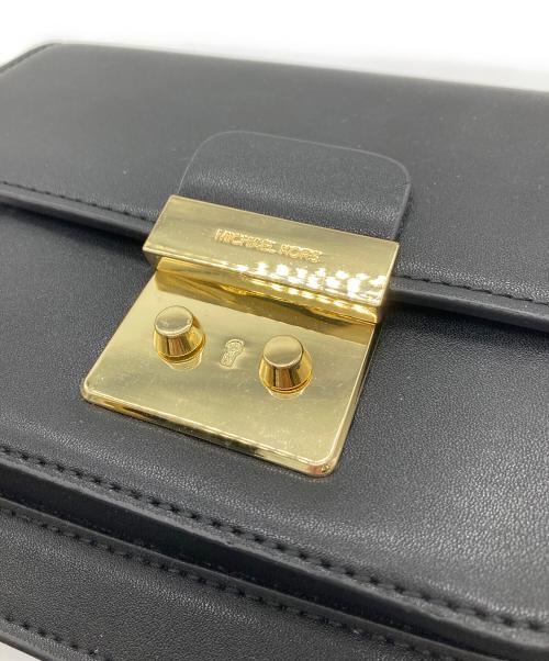 MICHAEL KORS（マイケル・コース）MICHAEL KORS (マイケルコース) ショルダーバッグ ブラック サイズ:実寸参照の古着・服飾アイテム