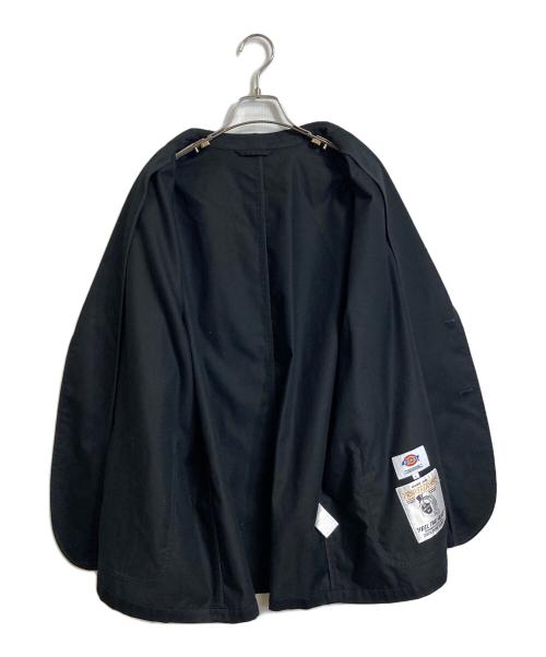 Dickies（ディッキーズ）Dickies (ディッキーズ) TRIPSTER (トリップスター) BEAMS (ビームス) テーラードジャケット　21SS ビッグポケット ブラック サイズ:Lの古着・服飾アイテム