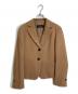 MAX MARA WEEK END LINE（マックスマーラ ウイークエンドライン）の古着「ウールジャケット　テーラードジャケット」｜ベージュ