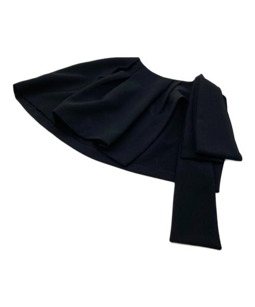 CELFORD（セルフォード）CELFORD (セルフォード) ケープ付きオールインワン  メッシュノースリーブオールインワン ブラック サイズ:38の古着・服飾アイテム