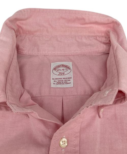 BROOKS BROTHERS（ブルックスブラザーズ）BROOKS BROTHERS (ブルックスブラザーズ) 【古着】ボタンダウン半袖シャツ ピンク サイズ:17 1/2-6/7の古着・服飾アイテム