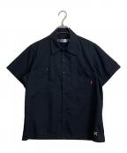 BLUCO WORK GARMENTブルコ ワーク ガーメント）の古着「STANDARD WORK SHIRTS 半袖シャツ」｜ブラック