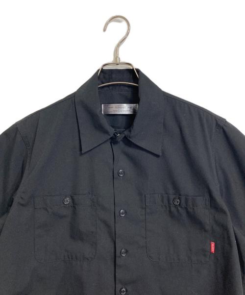 BLUCO WORK GARMENT（ブルコ ワーク ガーメント）BLUCO WORK GARMENT (ブルコ ワーク ガーメント) STANDARD WORK SHIRTS 半袖シャツ ブラック サイズ:Sの古着・服飾アイテム