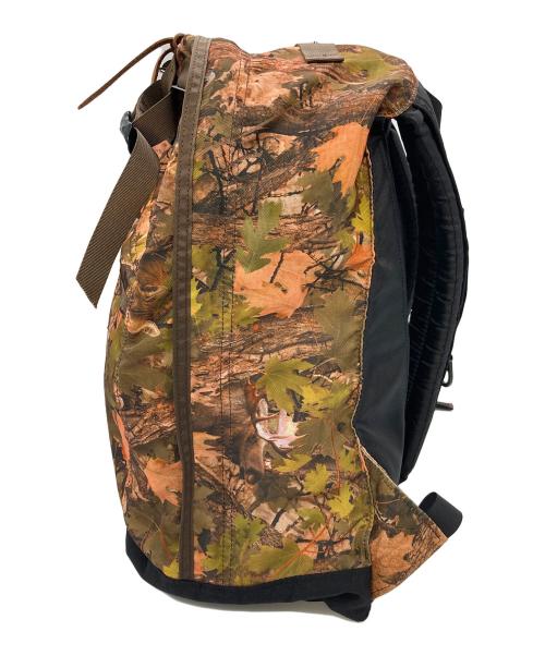 GREGORY（グレゴリー）GREGORY (グレゴリー) 旧タグコットンウッドカモリュック　バックパック　アウトドア オレンジ×オリーブ サイズ:実寸参照の古着・服飾アイテム
