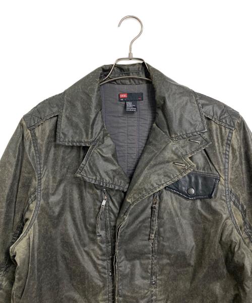 DIESEL（ディーゼル）DIESEL (ディーゼル) 【古着】コーティング中綿コート　00s グリーン サイズ: Lの古着・服飾アイテム