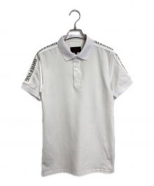 BRIEFING（ブリーフィング）の古着「ポロシャツ SHOULDER LINE POLO メンズショルダーラインポロ」｜ホワイト