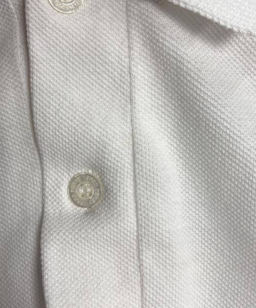 FRED PERRY（フレッドペリー）FRED PERRY (フレッドペリー) ポロシャツ The Fred Perry Shirt - M2　REISSUES ホワイト×バーガンディー サイズ:38の古着・服飾アイテム