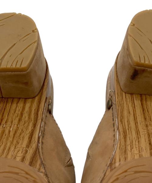 dansko（ダンスコ）Dansko (ダンスコ) MACI サンダル　ヒールサンダル ベージュ サイズ:37の古着・服飾アイテム