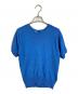 45rpm（45アールピーエム）の古着「ギマニットのTシャツ 半袖ニット」｜ブルー