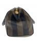 FENDI (フェンディ) ペカン柄ミニボストンバッグ ブラウン×ブラック：21000円