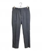 PT TORINOピーティートリノ）の古着「タックパンツ ビジネスパンツ  ジップフライパンツ」｜グレー