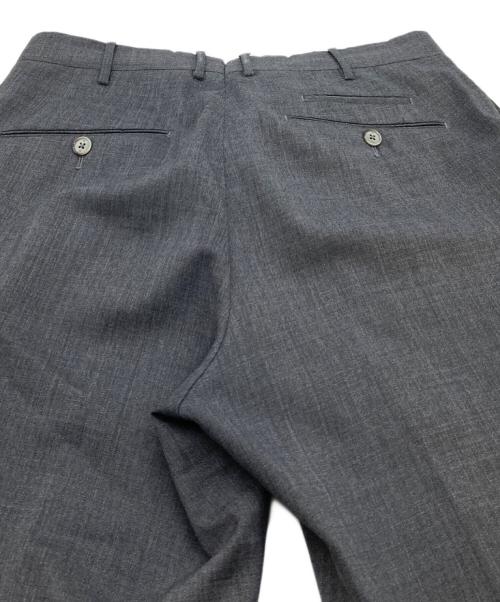 PT TORINO（ピーティートリノ）PT TORINO (ピーティートリノ) タックパンツ ビジネスパンツ  ジップフライパンツ グレー サイズ:48の古着・服飾アイテム