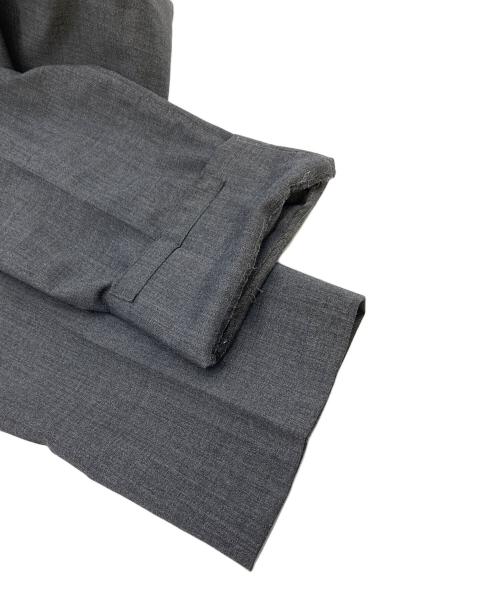 PT TORINO（ピーティートリノ）PT TORINO (ピーティートリノ) タックパンツ ビジネスパンツ  ジップフライパンツ グレー サイズ:48の古着・服飾アイテム