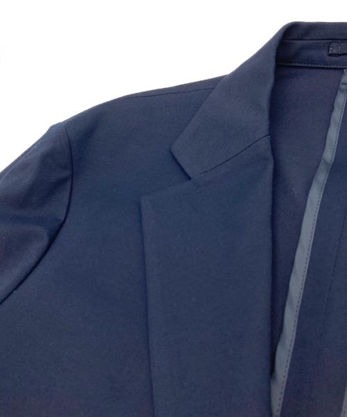 BARNEYS NEWYORK（バーニーズ・ニューヨーク）BARNEYS NEWYORK (バーニーズ・ニューヨーク) テーラードジャケット ジャージージャケット シングルジャケット ネイビー サイズ:48の古着・服飾アイテム