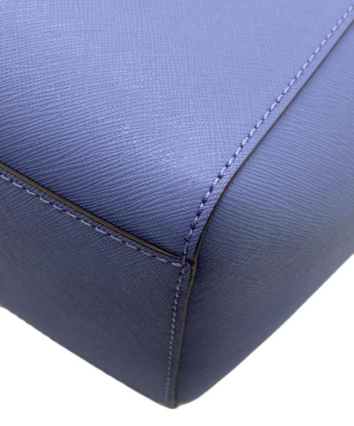 TORY BURCH（トリーバーチ）TORY BURCH (トリーバーチ) トートバッグ ヨークスモールバッグ スカイブルー サイズ:実寸参照の古着・服飾アイテム