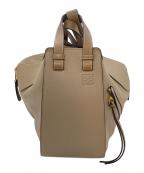 LOEWEロエベ）の古着「ハンモックバッグ ハンモック スモール　2WAYバッグ　C刻印有　Hammock  Bag」｜ベージュ