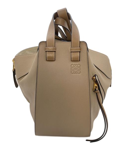 LOEWE（ロエベ）LOEWE (ロエベ) ハンモックバッグ ハンモック スモール　2WAYバッグ　C刻印有　Hammock  Bag ベージュ サイズ:スモールの古着・服飾アイテム